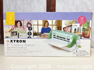 MaxSold Auction: Xyron 9" Creative Station with 40' Permanent Adhesive Refill - Warwick (Rhode Island, USA) SELLER MANAGED Reseller Online Auction - Warwick Avenue