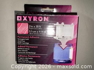 MaxSold Auction: Xyron Create-a-Sticker 1.5 in Permanent Adhesive Cartridges - Warwick (Rhode Island, USA) SELLER MANAGED Reseller Online Auction - Warwick Avenue