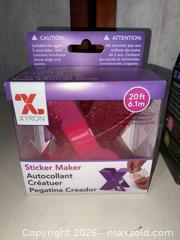 MaxSold Auction: Xyron Sticker Maker 1.5" Refill Cartridge for Model 150 - Warwick (Rhode Island, USA) SELLER MANAGED Reseller Online Auction - Warwick Avenue