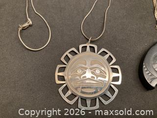 MaxSold Auction: 3pc Haida Jewelry - North Vancouver (British Columbia, Canada) PARTNER MANAGED Downsizing Online Auction - 14th Street West