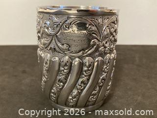 MaxSold Auction: Antique Sterling Silver Mug - North Vancouver (British Columbia, Canada) PARTNER MANAGED Downsizing Online Auction - 14th Street West