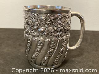 MaxSold Auction: Antique Sterling Silver Mug - North Vancouver (British Columbia, Canada) PARTNER MANAGED Downsizing Online Auction - 14th Street West
