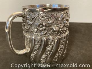 MaxSold Auction: Antique Sterling Silver Mug - North Vancouver (British Columbia, Canada) PARTNER MANAGED Downsizing Online Auction - 14th Street West