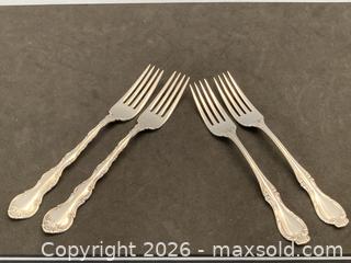 MaxSold Auction: Four Sterling Silver Forks - North Vancouver (British Columbia, Canada) PARTNER MANAGED Downsizing Online Auction - 14th Street West