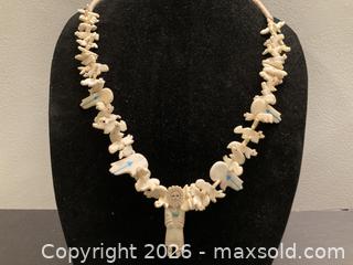 MaxSold Auction: Vintage Zuni kachina Fetish Necklace - North Vancouver (British Columbia, Canada) PARTNER MANAGED Downsizing Online Auction - 14th Street West