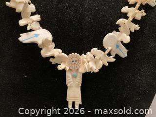 MaxSold Auction: Vintage Zuni kachina Fetish Necklace - North Vancouver (British Columbia, Canada) PARTNER MANAGED Downsizing Online Auction - 14th Street West