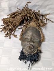 MaxSold Auction: hand Carved Tribal Mask African  - South Frontenac (Ontario, Canada) SELLER MANAGED Downsizing Online Auction - Battersea Road