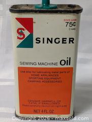 MaxSold Auction: Singer Sewing Machine Oiler Can  - South Frontenac (Ontario, Canada) SELLER MANAGED Downsizing Online Auction - Battersea Road