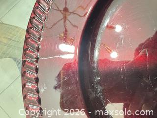 MaxSold Auction: Burgundy Plastic/Resin Round Charger Plates, Plain — 12+1 - Welland (Ontario, Canada) SELLER MANAGED Reseller Online Auction -  Stern Drive