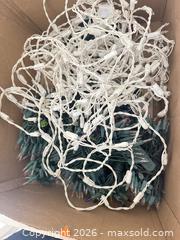 MaxSold Auction: Christmas Mini Incandescent String Lights (C7/C9 Style) - Welland (Ontario, Canada) SELLER MANAGED Reseller Online Auction -  Stern Drive