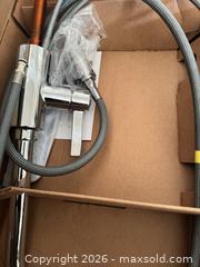 MaxSold Auction: Chrome Single-Hole Gooseneck Kitchen Faucet with Single Lever - Welland (Ontario, Canada) SELLER MANAGED Reseller Online Auction -  Stern Drive