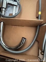 MaxSold Auction: Chrome Single-Hole Gooseneck Kitchen Faucet with Single Lever - Welland (Ontario, Canada) SELLER MANAGED Reseller Online Auction -  Stern Drive