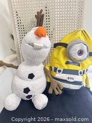 MaxSold Auction: Disney Olaf and Minion Small Plush Toys, Lot of 2 - Welland (Ontario, Canada) SELLER MANAGED Reseller Online Auction -  Stern Drive