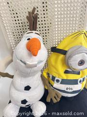 MaxSold Auction: Disney Olaf and Minion Small Plush Toys, Lot of 2 - Welland (Ontario, Canada) SELLER MANAGED Reseller Online Auction -  Stern Drive