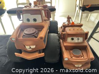 MaxSold Auction: Disney Pixar Cars Tow Truck Toy - Plastic/Rubber - Welland (Ontario, Canada) SELLER MANAGED Reseller Online Auction -  Stern Drive