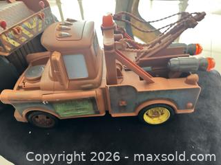 MaxSold Auction: Disney Pixar Cars Tow Truck Toy - Plastic/Rubber - Welland (Ontario, Canada) SELLER MANAGED Reseller Online Auction -  Stern Drive