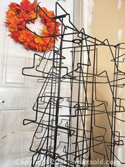 MaxSold Auction: Large Black Metal Wire  Display Rack - Welland (Ontario, Canada) SELLER MANAGED Reseller Online Auction -  Stern Drive