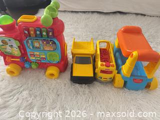 MaxSold Auction: Multicolor Plastic Toy Bus, Dump Truck & Ride-On Activity Toys - Welland (Ontario, Canada) SELLER MANAGED Reseller Online Auction -  Stern Drive