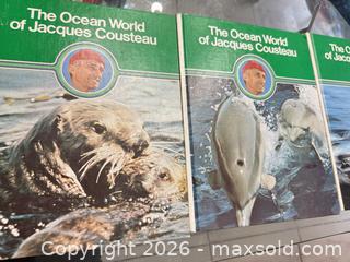 MaxSold Auction: The Ocean World of Jacques Cousteau — 5-Volume Softcover Set - Welland (Ontario, Canada) SELLER MANAGED Reseller Online Auction -  Stern Drive