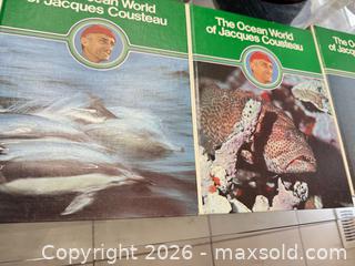 MaxSold Auction: The Ocean World of Jacques Cousteau — 5-Volume Softcover Set - Welland (Ontario, Canada) SELLER MANAGED Reseller Online Auction -  Stern Drive