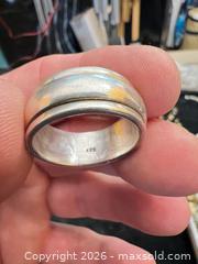 MaxSold Auction: 2x Silver Sterling 925 spinner rings - Vancouver (British Columbia, Canada) PARTNER MANAGED Commercial Liquidation Online Auction -  East Hastings