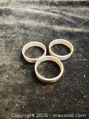 MaxSold Auction: 3x Silver Sterling 925 rings - Vancouver (British Columbia, Canada) PARTNER MANAGED Commercial Liquidation Online Auction -  East Hastings