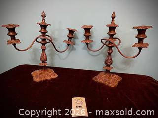 MaxSold Auction: Birks-Ellis Candelabras  - Vancouver (British Columbia, Canada) PARTNER MANAGED Commercial Liquidation Online Auction -  East Hastings