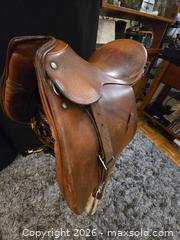 MaxSold Auction: Hannover English Saddle, 16" Seat, Leather - Vancouver (British Columbia, Canada) PARTNER MANAGED Commercial Liquidation Online Auction -  East Hastings