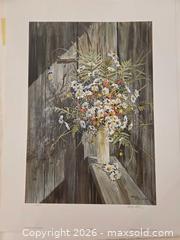 MaxSold Auction: Love flowers Carolyn Blish - 1989 - Limited Edition Print 223/950 - Vancouver (British Columbia, Canada) PARTNER MANAGED Commercial Liquidation Online Auction -  East Hastings