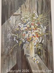 MaxSold Auction: Love flowers Carolyn Blish - 1989 - Limited Edition Print 223/950 - Vancouver (British Columbia, Canada) PARTNER MANAGED Commercial Liquidation Online Auction -  East Hastings