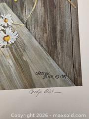 MaxSold Auction: Love flowers Carolyn Blish - 1989 - Limited Edition Print 223/950 - Vancouver (British Columbia, Canada) PARTNER MANAGED Commercial Liquidation Online Auction -  East Hastings