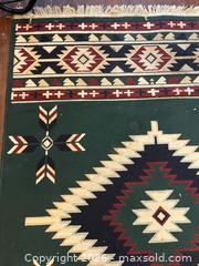 MaxSold Auction: Navaho Style Handknotted Wool Rug - Vancouver (British Columbia, Canada) PARTNER MANAGED Commercial Liquidation Online Auction -  East Hastings
