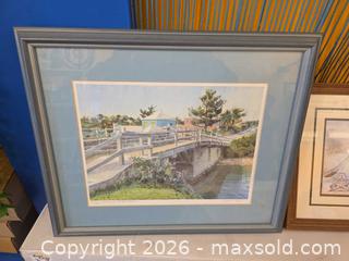 MaxSold Auction: Somerset Bridge Shadows by Diana Amos - Limited Edition Print 1304/1500 - Vancouver (British Columbia, Canada) PARTNER MANAGED Commercial Liquidation Online Auction -  East Hastings