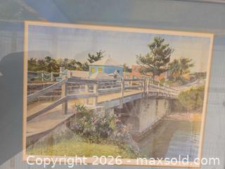 MaxSold Auction: Somerset Bridge Shadows by Diana Amos - Limited Edition Print 1304/1500 - Vancouver (British Columbia, Canada) PARTNER MANAGED Commercial Liquidation Online Auction -  East Hastings