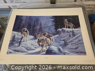 MaxSold Auction: The Final Call by Ronnie Hedge - 1991 - limited edition print - 262/750 - Vancouver (British Columbia, Canada) PARTNER MANAGED Commercial Liquidation Online Auction -  East Hastings