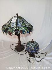 MaxSold Auction: 2 Tiffany-style Lamps - Fremont (California, USA) PARTNER MANAGED Estate Sale Online Auction - Las Palmas Avenue