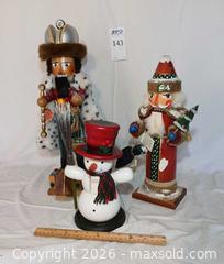 MaxSold Auction: Father Christmas, Frosty, and Ivan Nutcrackers - Fremont (California, USA) PARTNER MANAGED Estate Sale Online Auction - Las Palmas Avenue