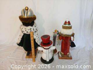 MaxSold Auction: Father Christmas, Frosty, and Ivan Nutcrackers - Fremont (California, USA) PARTNER MANAGED Estate Sale Online Auction - Las Palmas Avenue