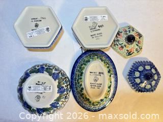 MaxSold Auction: Four Small Polish Dishes - Fremont (California, USA) PARTNER MANAGED Estate Sale Online Auction - Las Palmas Avenue