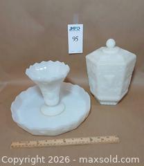 MaxSold Auction: Got Milk Glass? - Fremont (California, USA) PARTNER MANAGED Estate Sale Online Auction - Las Palmas Avenue