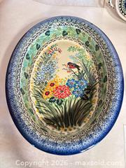 MaxSold Auction: Handpainted Polish Pottery - Fremont (California, USA) PARTNER MANAGED Estate Sale Online Auction - Las Palmas Avenue