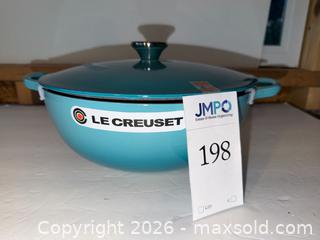 MaxSold Auction: Le Creuset 4-1/2 Qt Soup Pot plus Silicone Trivet - Fremont (California, USA) PARTNER MANAGED Estate Sale Online Auction - Las Palmas Ave