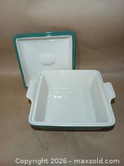 MaxSold Auction: Le Creuset "Artichaut" Square Dish - Fremont (California, USA) PARTNER MANAGED Estate Sale Online Auction - Las Palmas Avenue