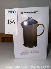 MaxSold Auction: Le Creuset French Press, NIB - Fremont (California, USA) PARTNER MANAGED Estate Sale Online Auction - Las Palmas Avenue