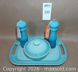 MaxSold Auction: Le Creuset in Caribbean Blue - Fremont (California, USA) PARTNER MANAGED Estate Sale Online Auction - Las Palmas Avenue