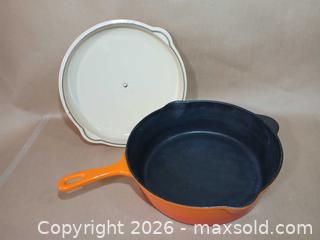 MaxSold Auction: Le Creuset Pot with Handle and Lid - Fremont (California, USA) PARTNER MANAGED Estate Sale Online Auction - Las Palmas Avenue