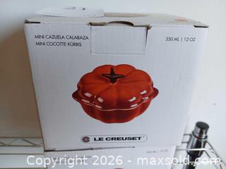 MaxSold Auction: Le Creuset Pumpkin Pots - Fremont (California, USA) PARTNER MANAGED Estate Sale Online Auction - Las Palmas Avenue
