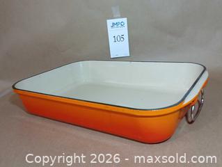 MaxSold Auction: Le Creuset Rectangular Pan #1  - Fremont (California, USA) PARTNER MANAGED Estate Sale Online Auction - Las Palmas Avenue