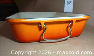 MaxSold Auction: Le Creuset Rectangular Pan #1  - Fremont (California, USA) PARTNER MANAGED Estate Sale Online Auction - Las Palmas Avenue