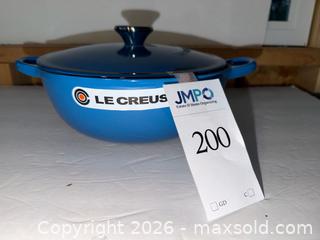 MaxSold Auction: Le Creuset Soup Pot, unused - Fremont (California, USA) PARTNER MANAGED Estate Sale Online Auction - Las Palmas Avenue